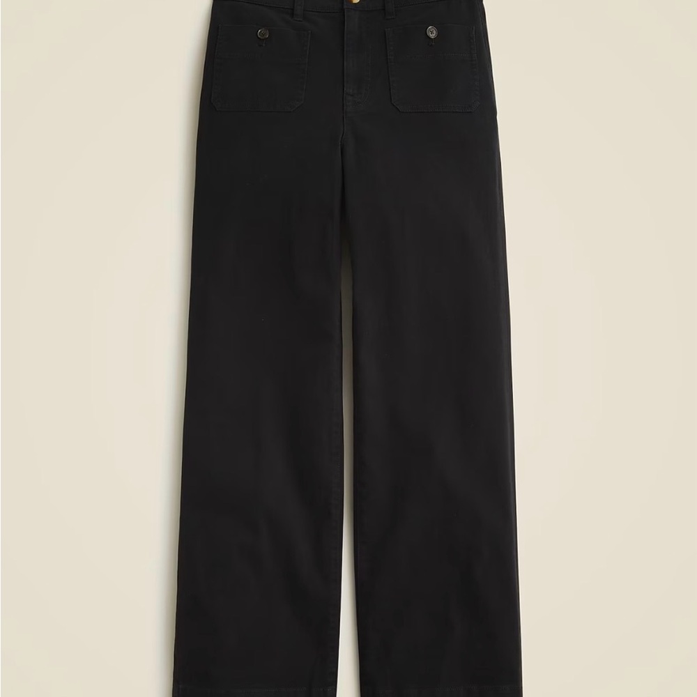 J. Crew Sailor Slim Wide Leg Chino Pant - size 28